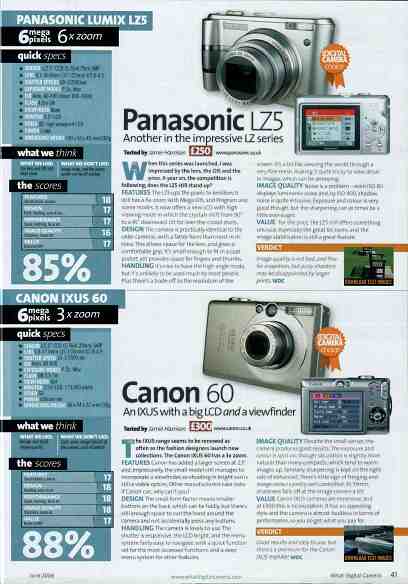 Panasonic Lumix Camera Instruction Manual