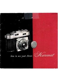 Ansco Karomat manual. Camera Instructions.
