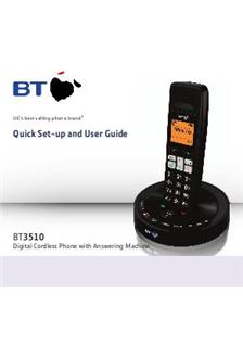 BT 3510 manual. Camera Instructions.