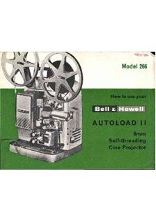 autoload bell and howell projector 266a