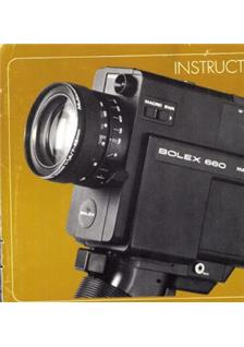 Bolex 660 manual. Camera Instructions.