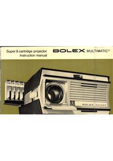 Bolex Multimatic manual. Camera Instructions.