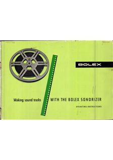 Bolex M 8 R manual. Camera Instructions.