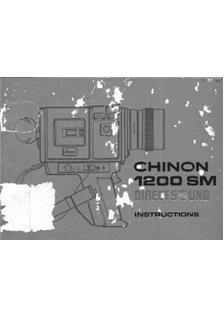 Chinon 1200 manual. Camera Instructions.