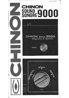 Chinon 9000 manual. Camera Instructions.