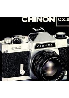 Chinon CX 2 manual. Camera Instructions.