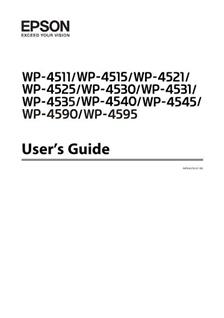 Epson WP4545 manual. Camera Instructions.