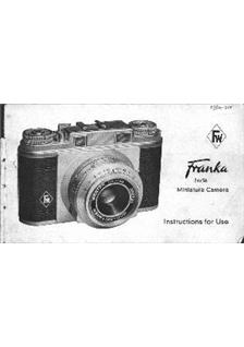Franka Franka manual. Camera Instructions.
