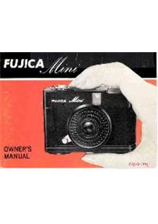 Fujifilm Mini manual. Camera Instructions.