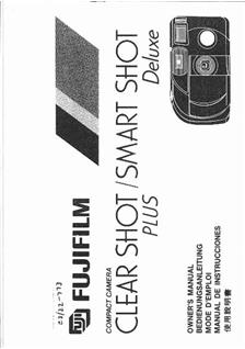 Fujifilm SmartShot Plus manual. Camera Instructions.