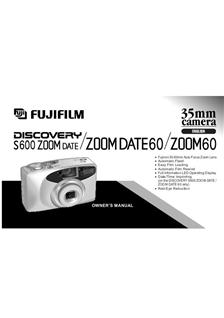 Fujifilm Discovery S 600 manual. Camera Instructions.