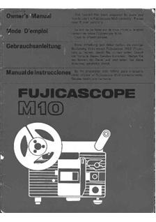 Fujifilm Fujicascope M 10 manual. Camera Instructions.