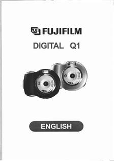 Fujifilm Q 1 manual. Camera Instructions.