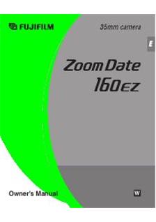 Fujifilm ZoomDate 160 manual. Camera Instructions.