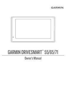 Garmin DriveSmart 65 manual. Camera Instructions.