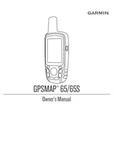 Garmin GPS MAP65 manual. Camera Instructions.