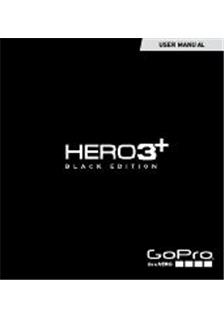 GoPro Hero 3 Plus Black manual. Camera Instructions.