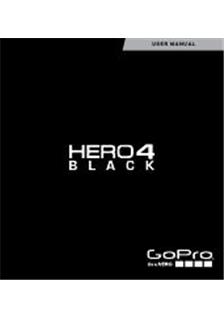 GoPro Hero 4 Black manual. Camera Instructions.