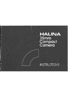 Halina H 160 manual. Camera Instructions.