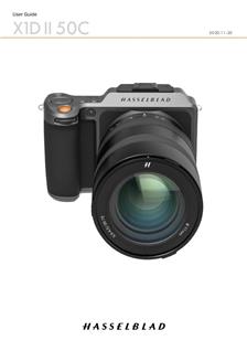 Hasselblad X1D II 50c manual. Camera Instructions.