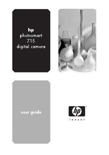 Hewlett Packard PhotoSmart 715 manual. Camera Instructions.