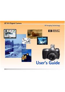 Hewlett Packard PhotoSmart 912 manual. Camera Instructions.