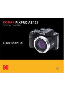 Kodak PixPro AZ421 manual. Camera Instructions.