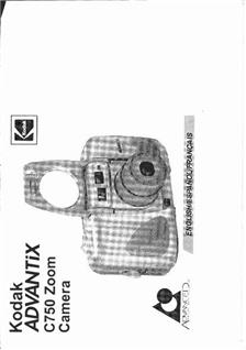 Kodak Advantix C 750 manual. Camera Instructions.