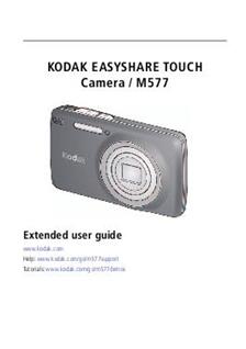 Kodak EasyShare M 557 manual. Camera Instructions.