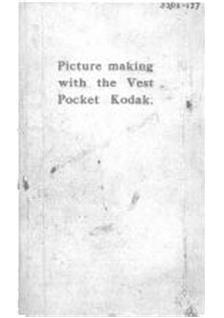 Kodak VestPocket Kodak manual. Camera Instructions.