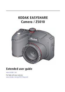 Kodak EasyShare Z 5010 manual. Camera Instructions.