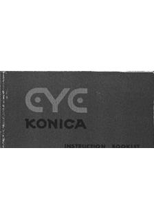 Konica Eye manual. Camera Instructions.