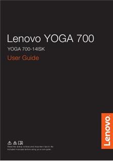 Lenovo Yoga 700 14ISK manual. Camera Instructions.