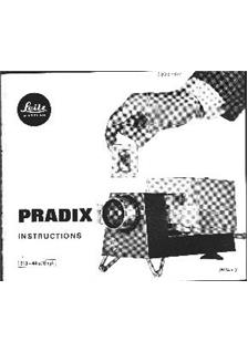 Leica Pradix manual. Camera Instructions.