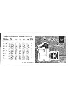 Leica Reflex Housings manual. Camera Instructions.