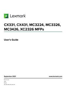 Lexmark XC 2226 manual. Camera Instructions.