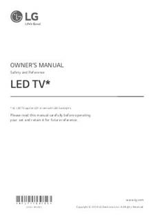 LG 43UM7500PLA manual. Camera Instructions.