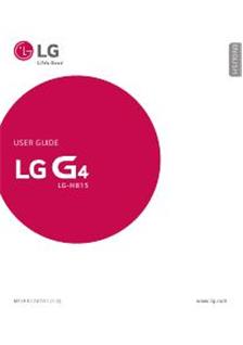 LG G4 manual. Camera Instructions.
