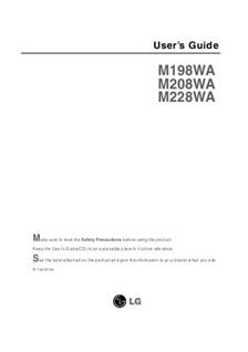 LG M208WA manual. Camera Instructions.