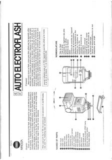 Minolta 220 X manual. Camera Instructions.