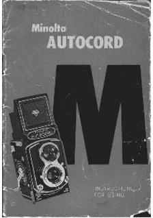 minolta autocord repair guide