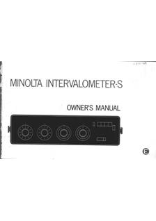 Minolta Accessory - misc for Manual manual. Camera Instructions.