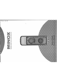 Minox AX manual. Camera Instructions.