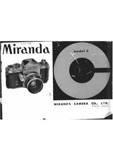 Miranda C manual. Camera Instructions.