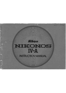 Nikon Nikonos 4 A manual. Camera Instructions.