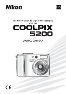 Nikon Coolpix 5200 manual. Camera Instructions.