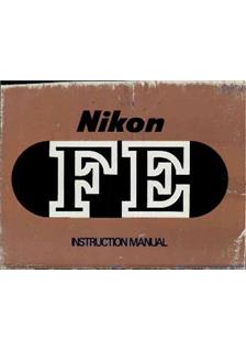 Nikon FE manual. Camera Instructions.