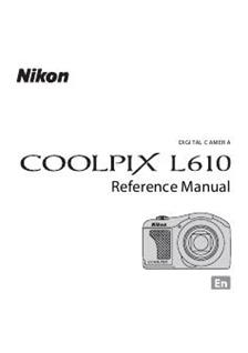 Nikon Coolpix L160 manual. Camera Instructions.