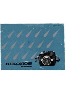 Nikon Nikonos manual. Camera Instructions.