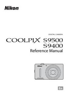 Alaska Herformuleren Vereniging Nikon Coolpix S9400 Printed Manual